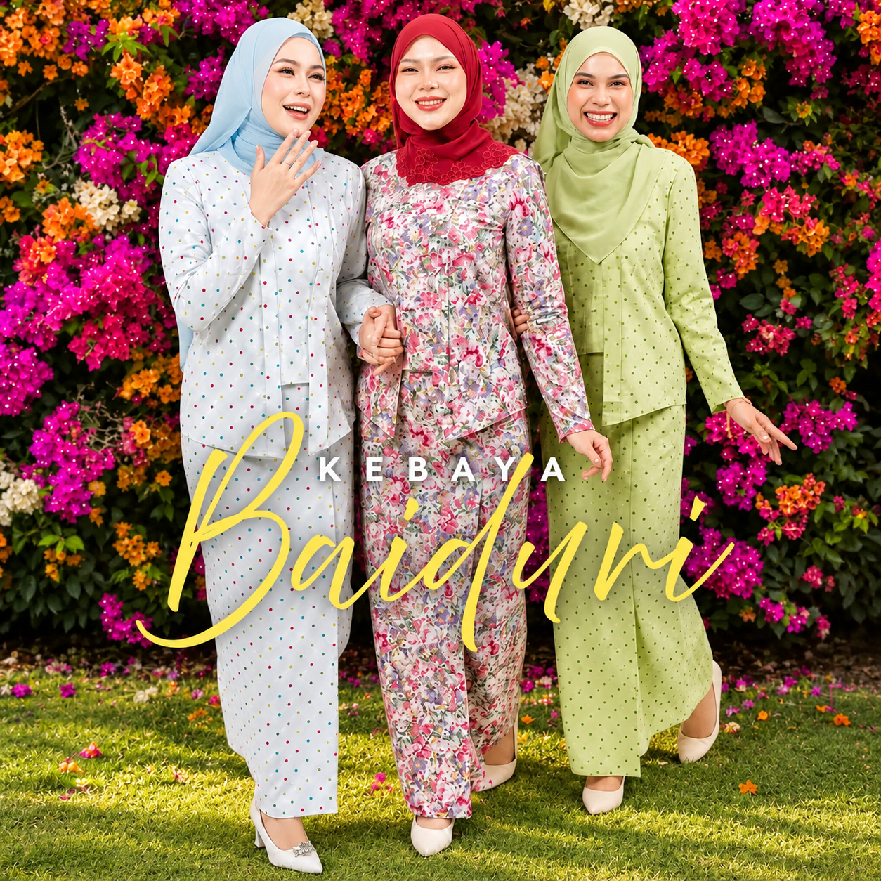 AS SUFFIYAH KEBAYA BAIDURI ENGLISH COTTON